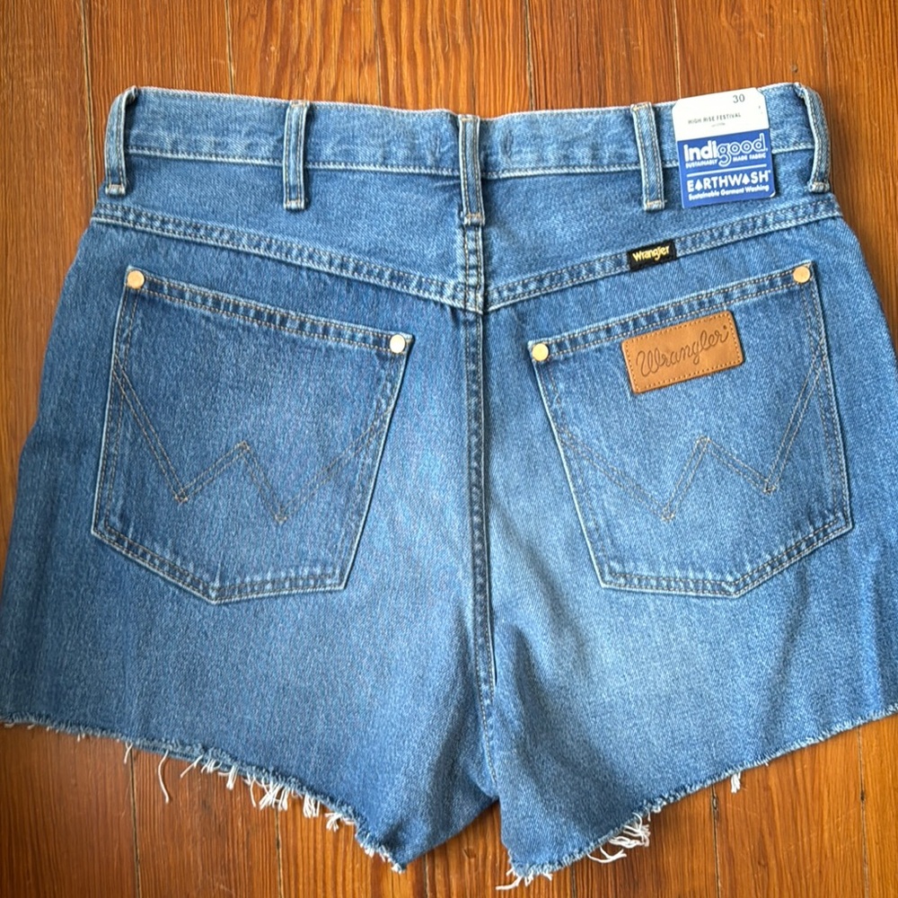 Wrangler Women's Classic Blue Jean Shorts
